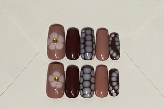 Brown and Beige Bloom